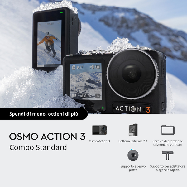 DJI Osmo Action 3 Standard Combo