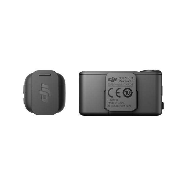 DJI Mic 3 (2 TX + 1 RX + Custodia di ricarica)