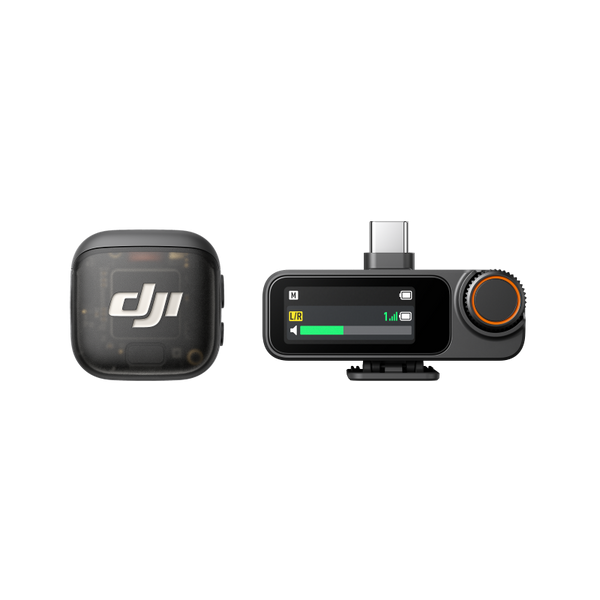 DJI Mic 3 (2 TX + 1 RX + Custodia di ricarica)