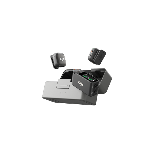 DJI Mic 3 (2 TX + 1 RX + Custodia di ricarica)