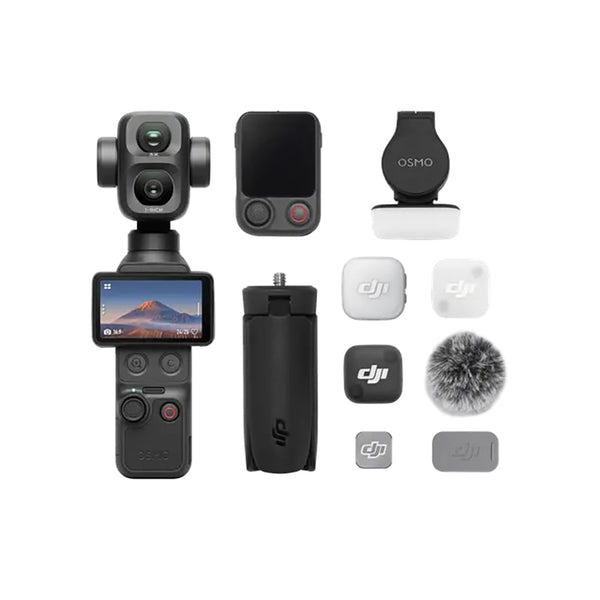 DJI OSMO POCKET 4P VLOG COMBO (BLACK)