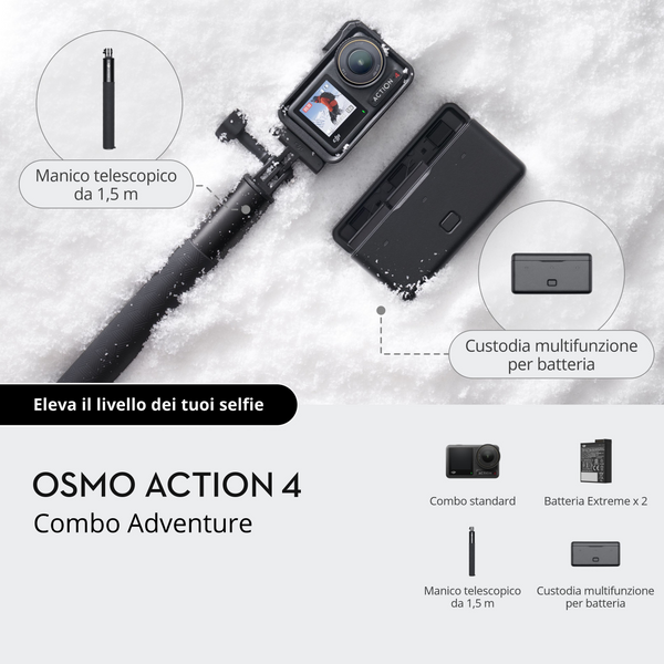 DJI Osmo Action 4 Adventure Combo