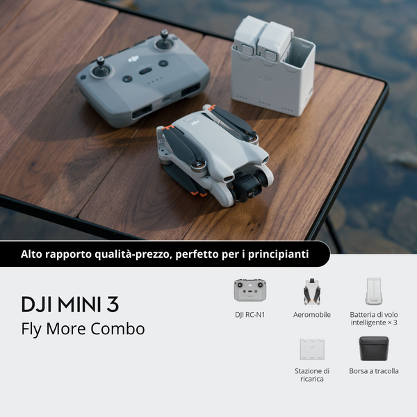 DJI MINI 3 Fly More Combo (DJI RC-N1)